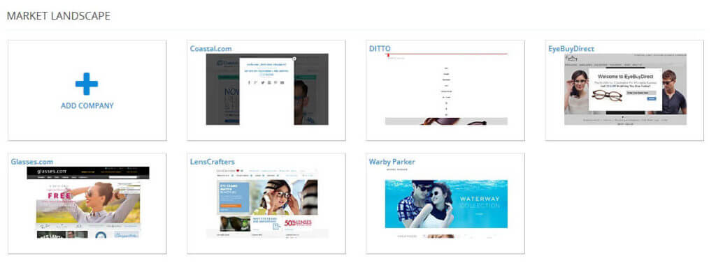 Online Eyeglass Sites Competitive Market Landscape