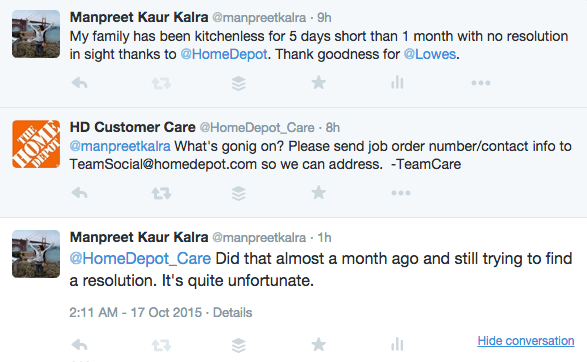 Branding Strategy Customer Care Home Depot Fail
