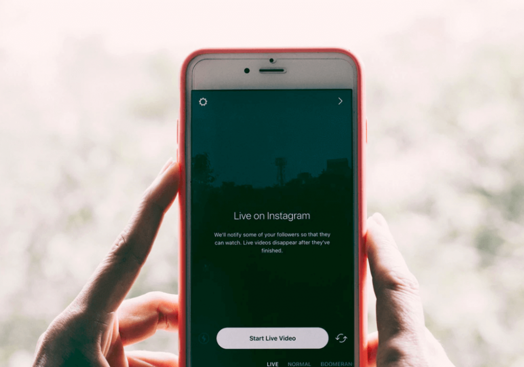 Live on Instagram - College students are always testing out new social media features
