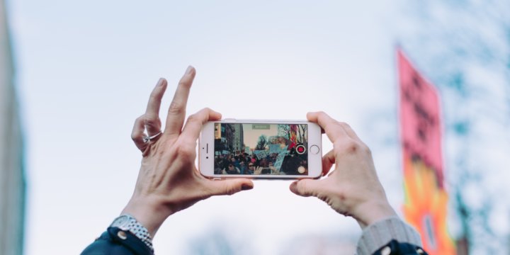 Capture events by simply using your cell phone