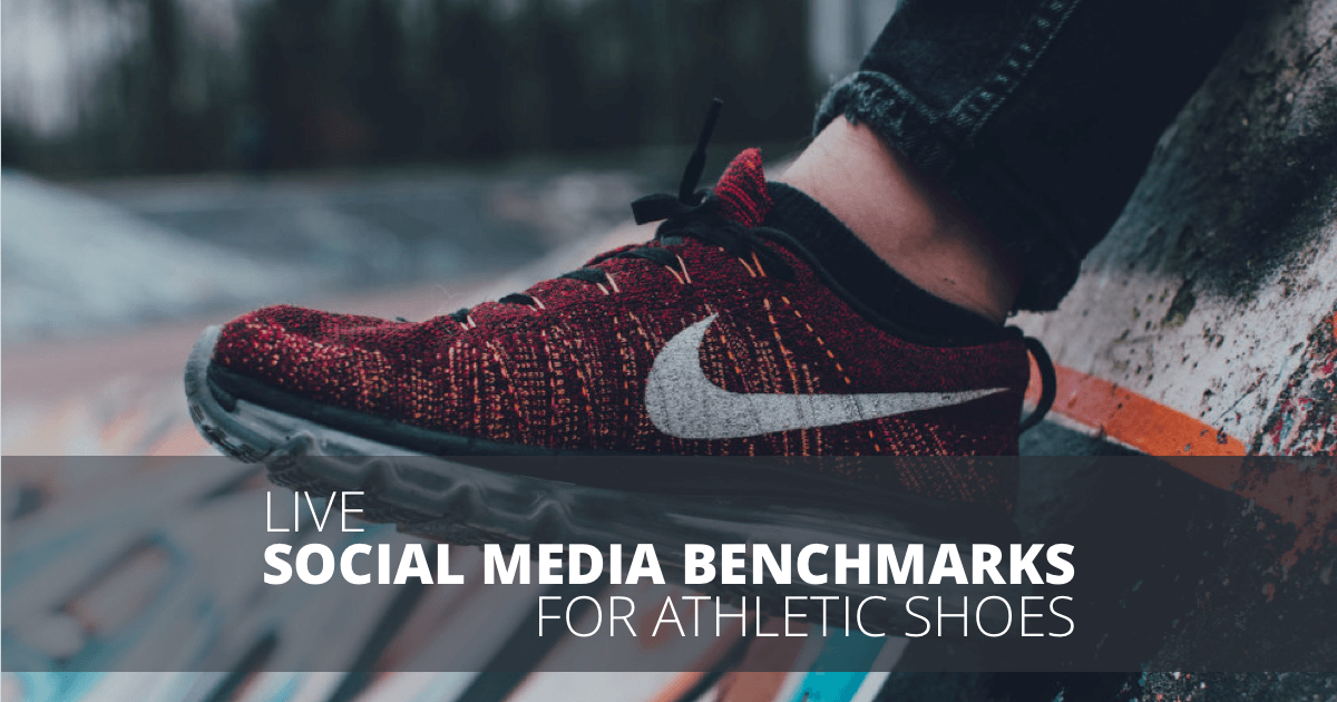 Athletic Shoes Social Media Benchmarks