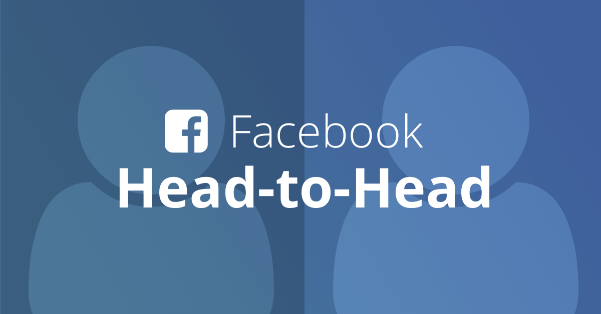 Facebook Head-to-Head Social Report