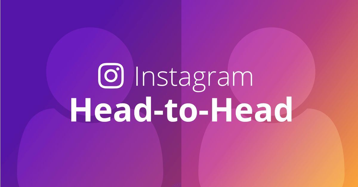 Instagram Head-to-Head Social Report