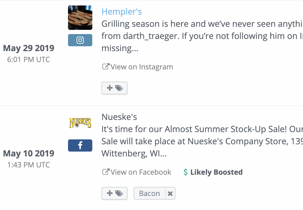 Announcing Post Tagging in Rival IQ | Rival IQ