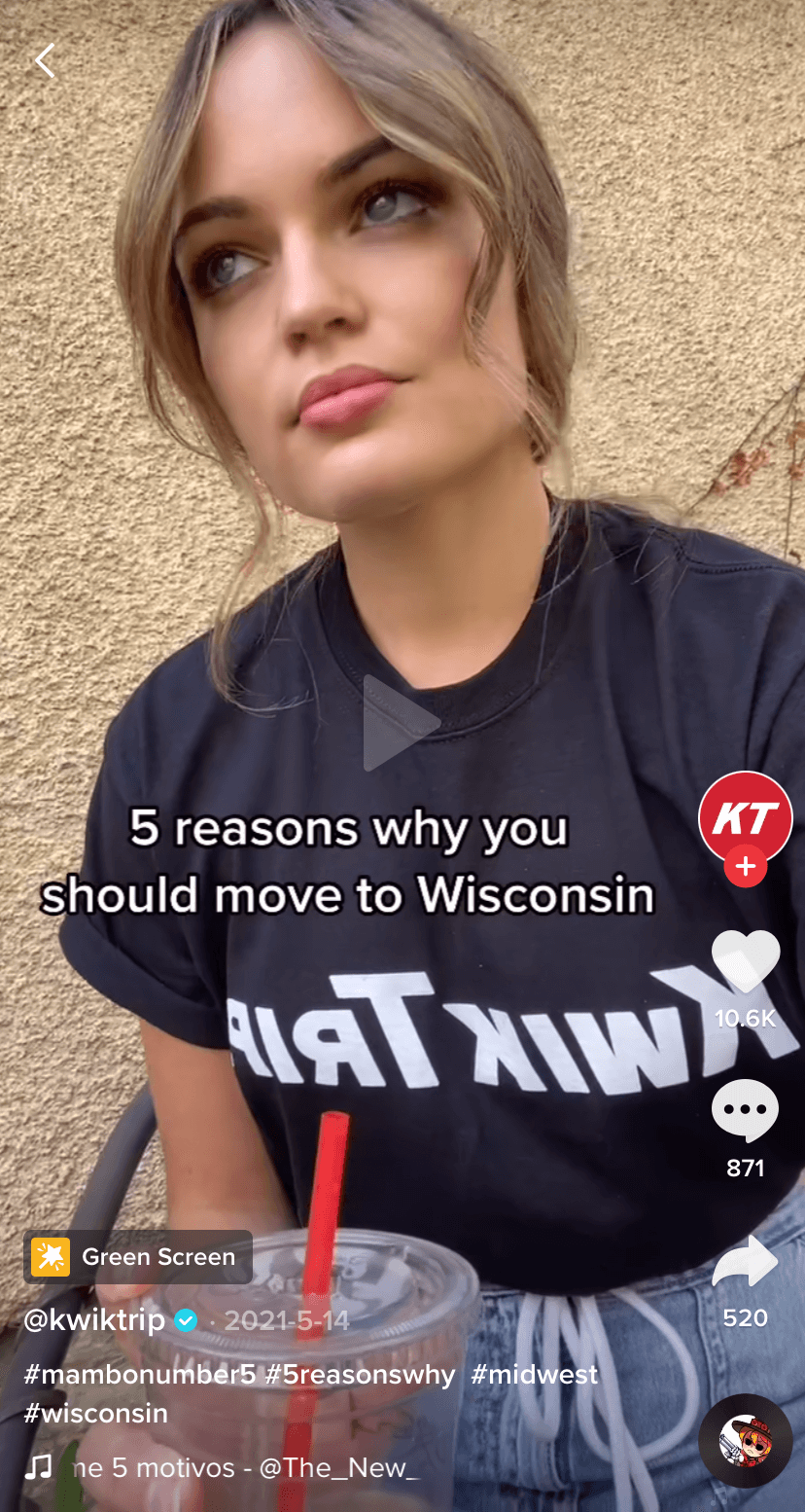 Top Convenience Stores on TikTok Rival IQ