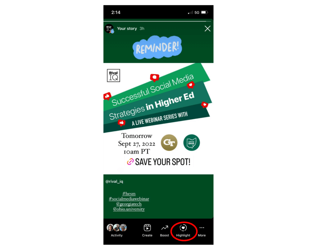 The Ultimate Guide to Instagram Stories Highlights Rival IQ