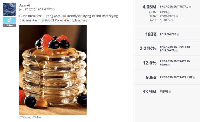 ASMRAi's TikTok video